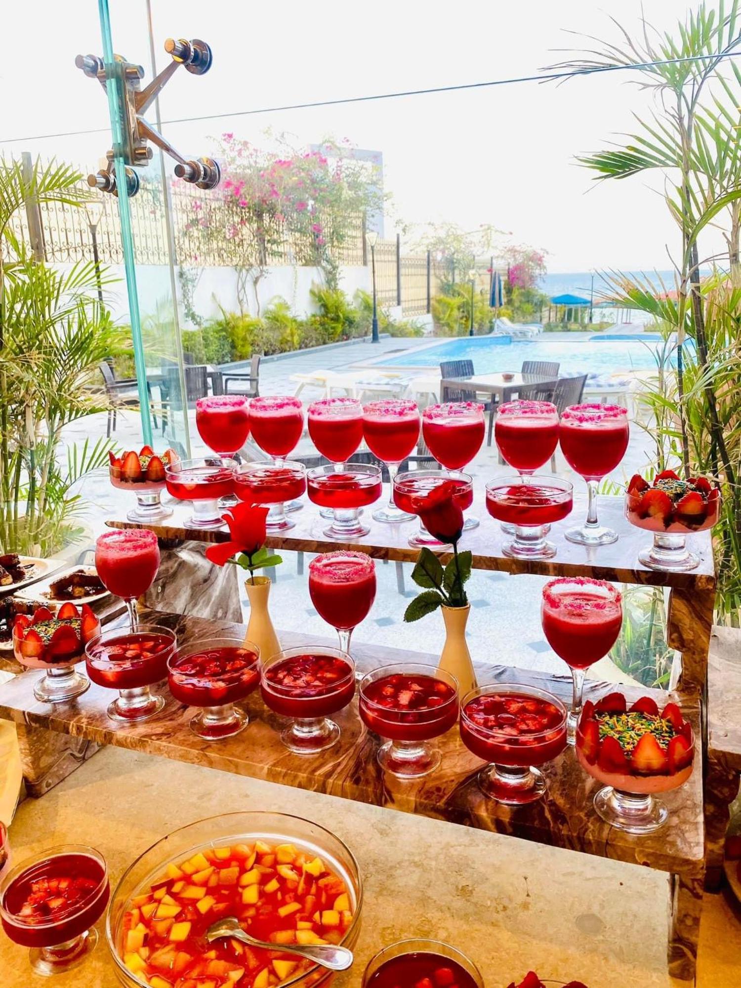 Tiba Rose Hurghada Buitenkant foto